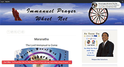 Desktop Screenshot of immanuelprayerwheel.net