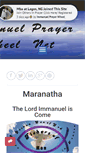 Mobile Screenshot of immanuelprayerwheel.net